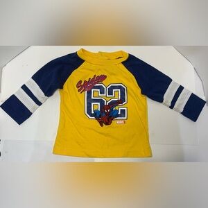 Spider-Man Spidey 2006 Baby Boy Long Sleeve Shirt Size 12 Months